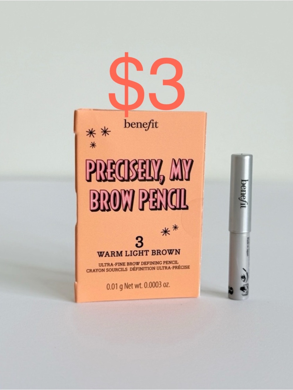 Benefit Brow Pencil - Warm Light Brown